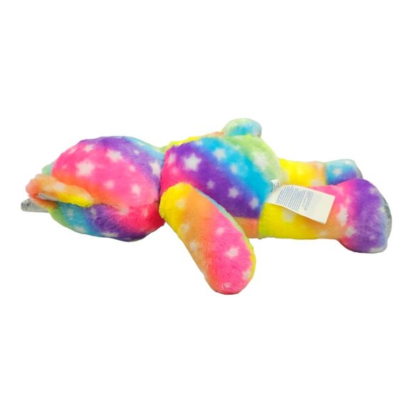 Build A Bear Workshop Rainbow Kittycorn Plush Holographic Horn Paws Stuffed Toy - Picture 9 of 12
